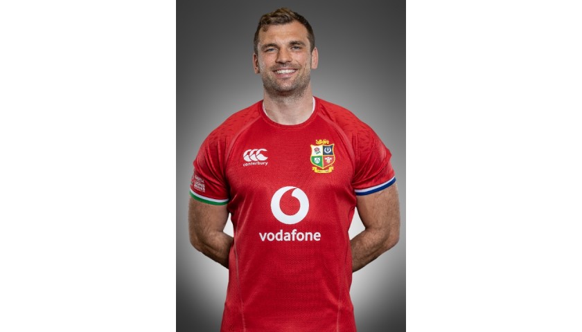 Lions 2021 Test Shirt - Worn and Signed by Tadhg Beirne