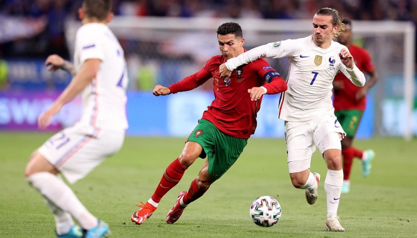 Ronaldo's Official Portugal Signed Shirt, 2020/21 - CharityStars