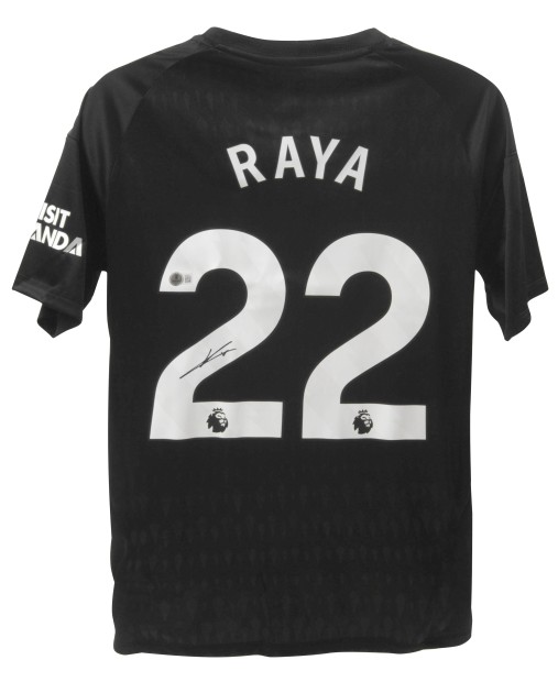 David Raya's Arsenal FC Signed Replica Shirt