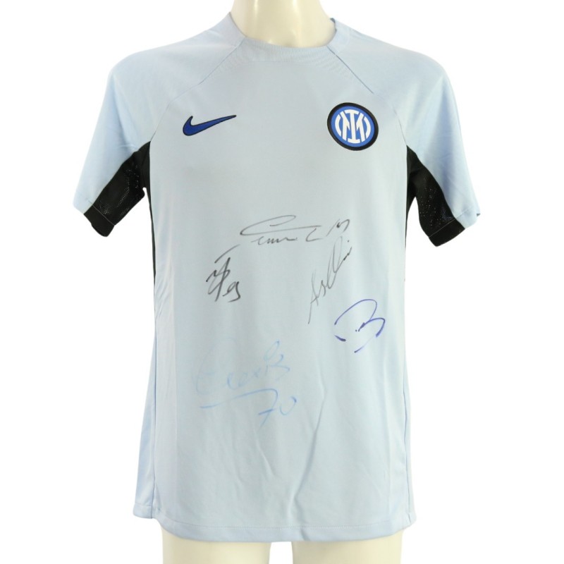 Maglia training Inter, 2023/24 - Autografata dai giocatori