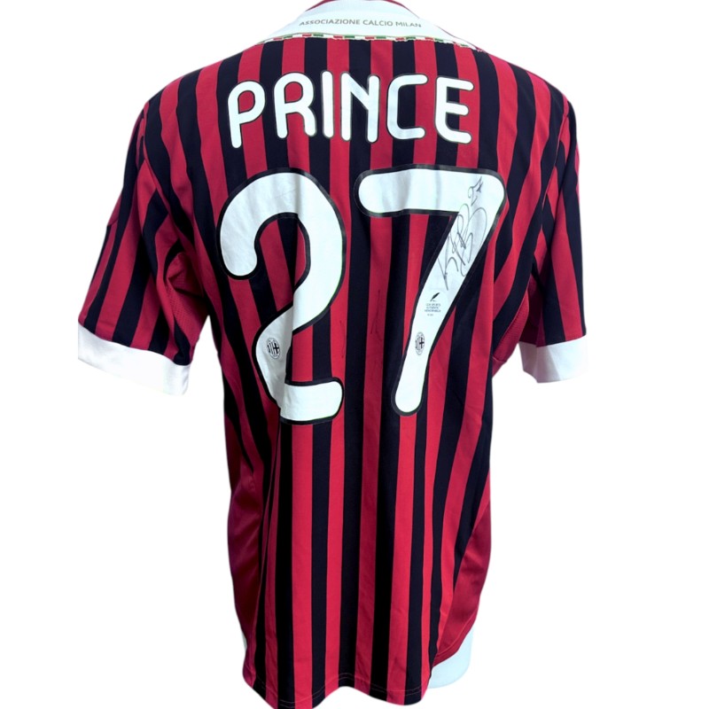 Kevin-Prince Boateng's Milan Signed Official Shirt, 2011/12
