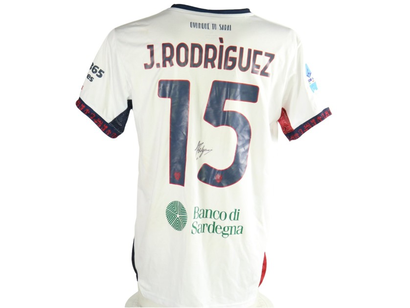 Maglia Rodriguez Unwashed Sassuolo vs Cagliari, 2026 - Autografata