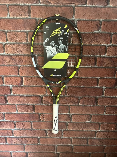 Carlos Alcaraz Signed Tennis Racket