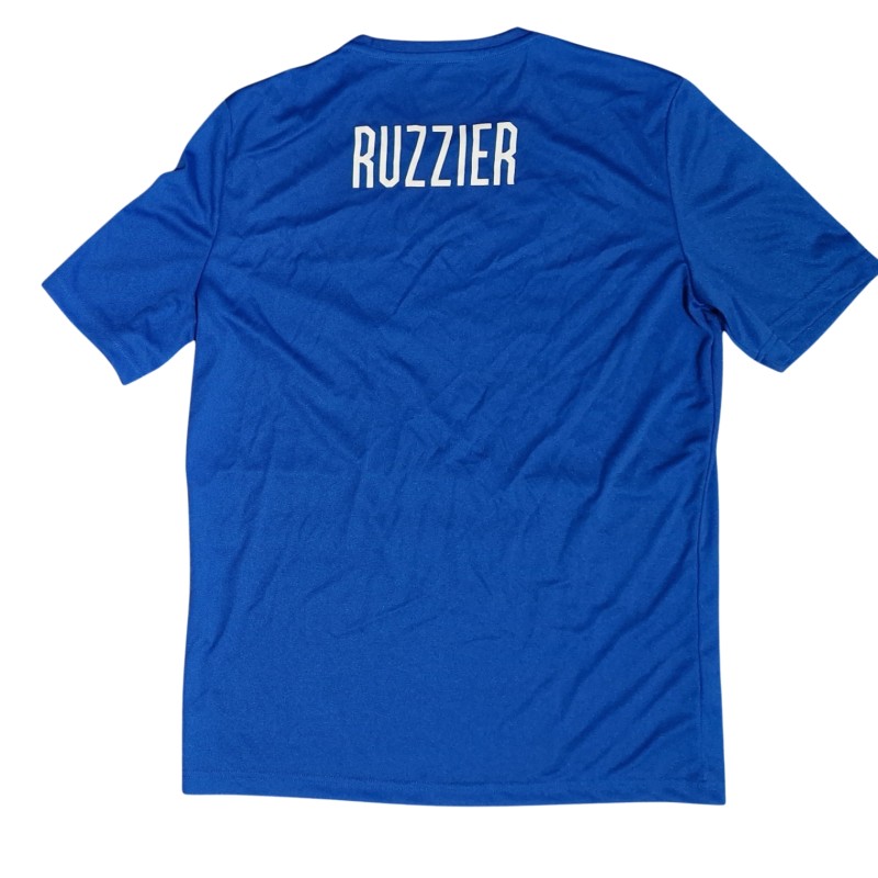 Michele Ruzzier's Italy Pre-Match Shirt