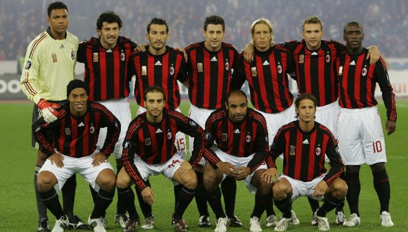 Maldini's Match-Worn Zurich-Milan Shirt, 2008/09