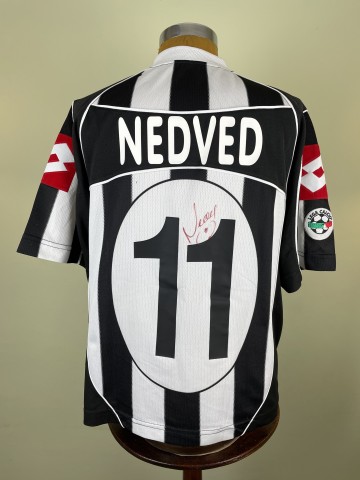 Pavel Nedvěd's Juventus 2002 Signed Shirt