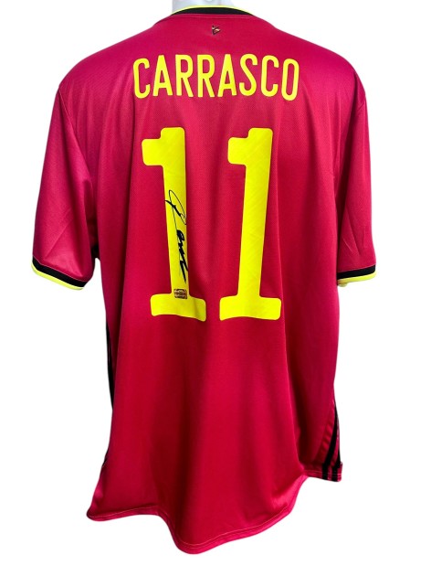 Carrasco's Belgium Signed Official Shirt, EURO 2020