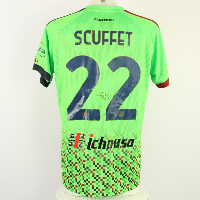 Scuffet's Signed Unwashed Shirt, Inter Milan vs Cagliari 2024