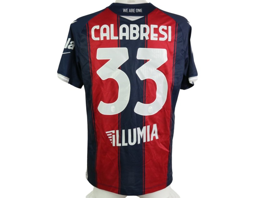 Calabresi's Bologna Match-Issued Shirt, 2020/21