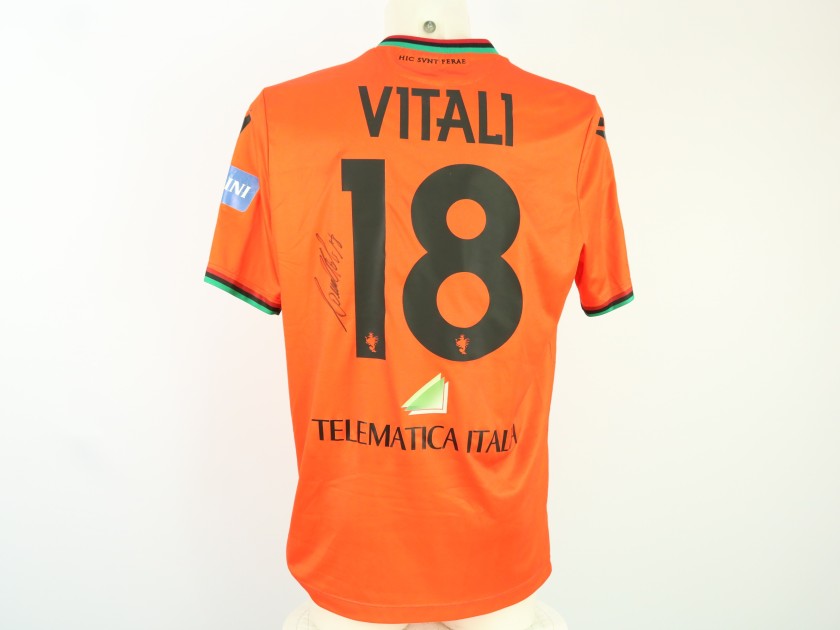 Maglia Vitali unwashed Ternana vs Ascoli 2024 - Autografata