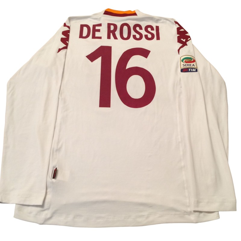 De Rossi's Match-Issued Shirt Roma 2012/13