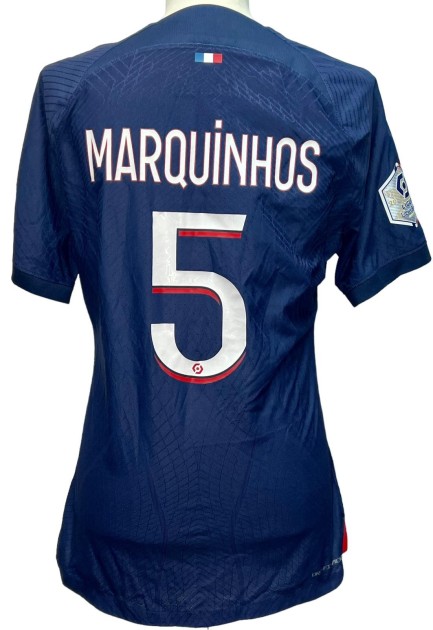Marquinhos' Unwashed Shirt, Toulouse vs PSG 2023
