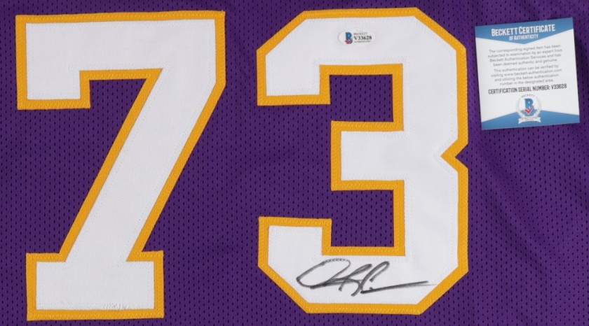 Dennis Rodman's LA Lakers NBA Signed Shirt - CharityStars