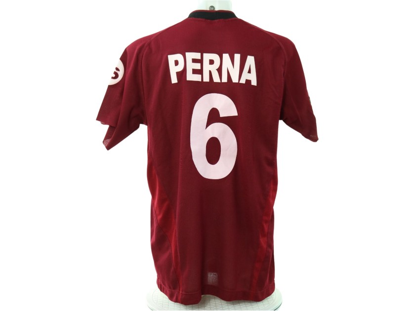 Perna's Salernitana Match-Issued Shirt, 2003/04