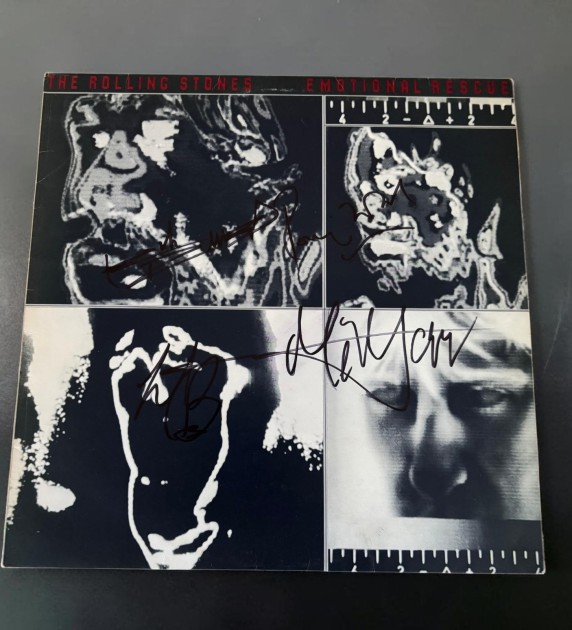 The Rolling Stones Signed Vinyl LP