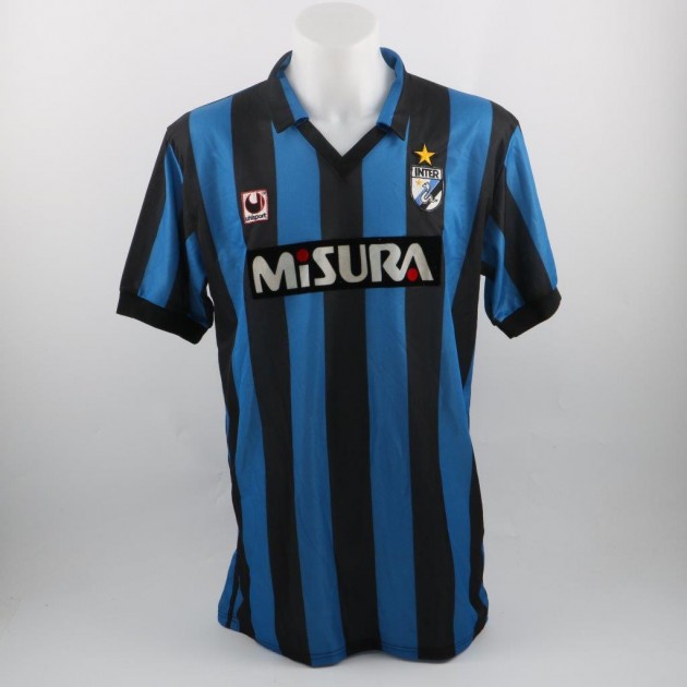 Baresi Inter shirt, worn Udinese-Inter 21/6/89