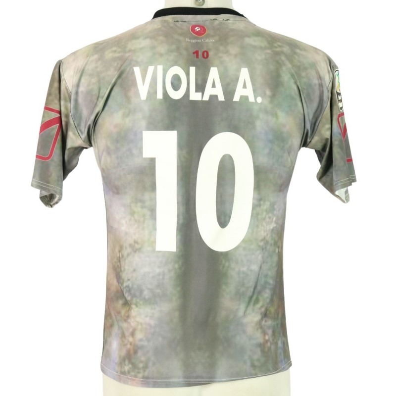 Maglia A. Viola indossata Reggina vs Crotone 2012 - Edizione speciale