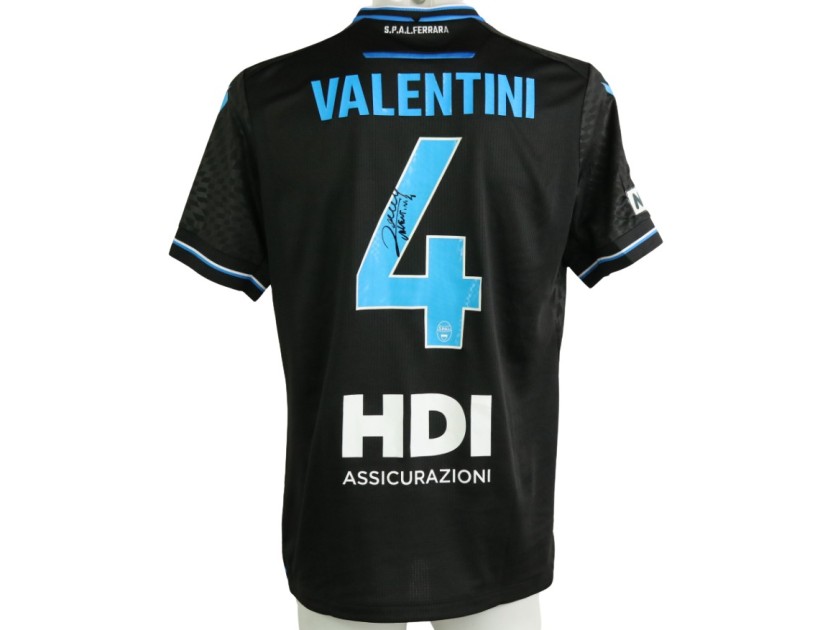 Valentini's Unwashed Signed Shirt, Rimini vs SPAL 2023 - CharityStars