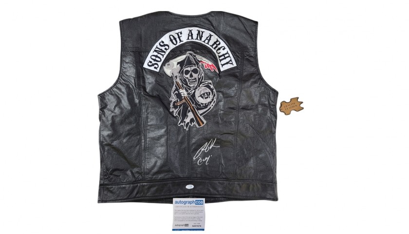 Ron Perlman Autographed Leather Vest