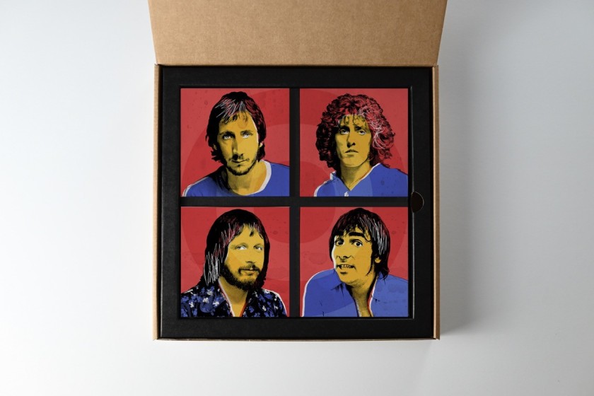 "The Who" di Andrea Pisano - Box Collections di 4 Opere Icon Pop