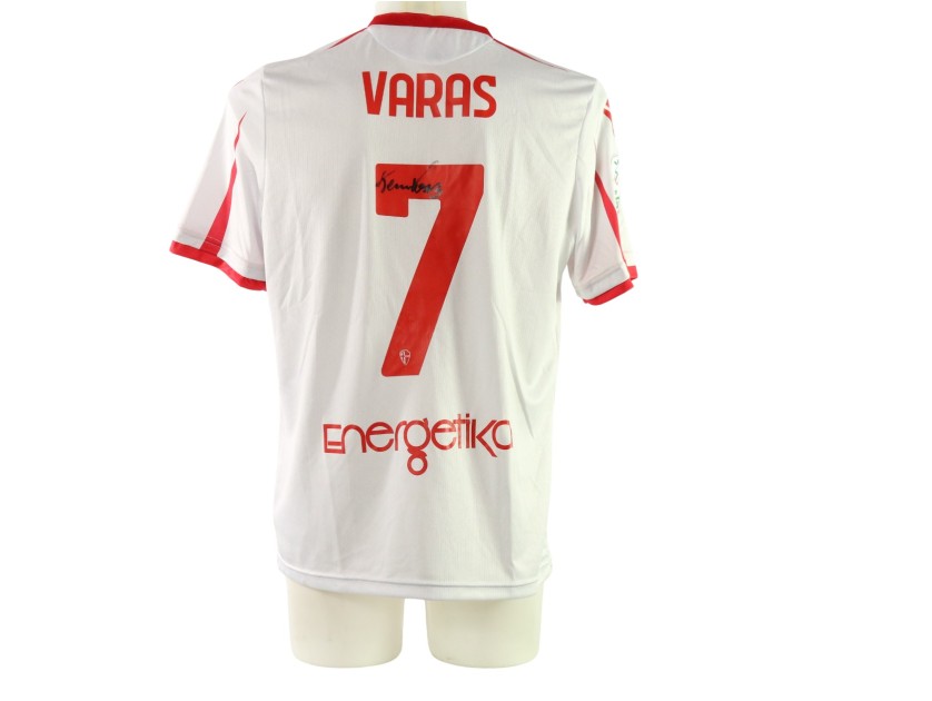 Varas' Signed Unwashed Shirt, Padova vs Monza 2026