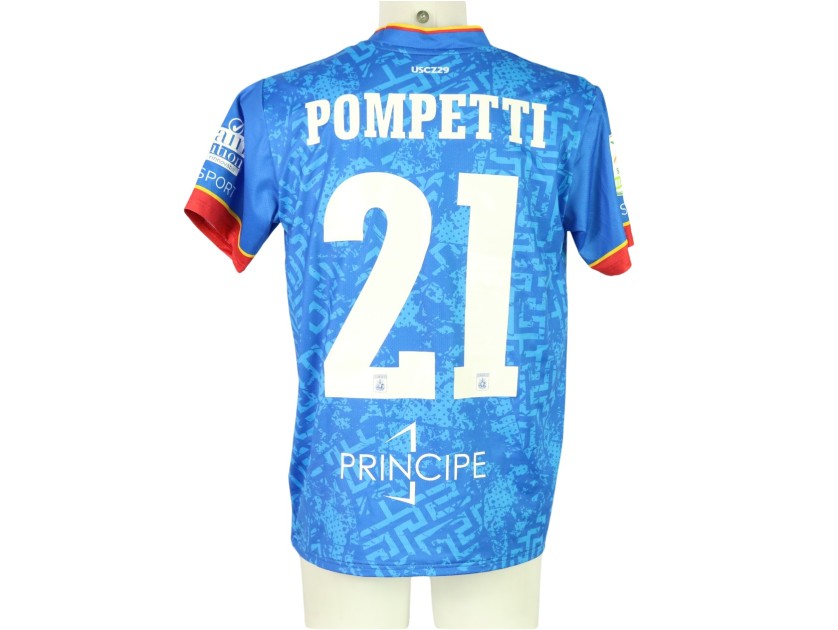 Pompetti's Match-Issued Shirt, Catanzaro vs Brescia - Christmas Match 2023