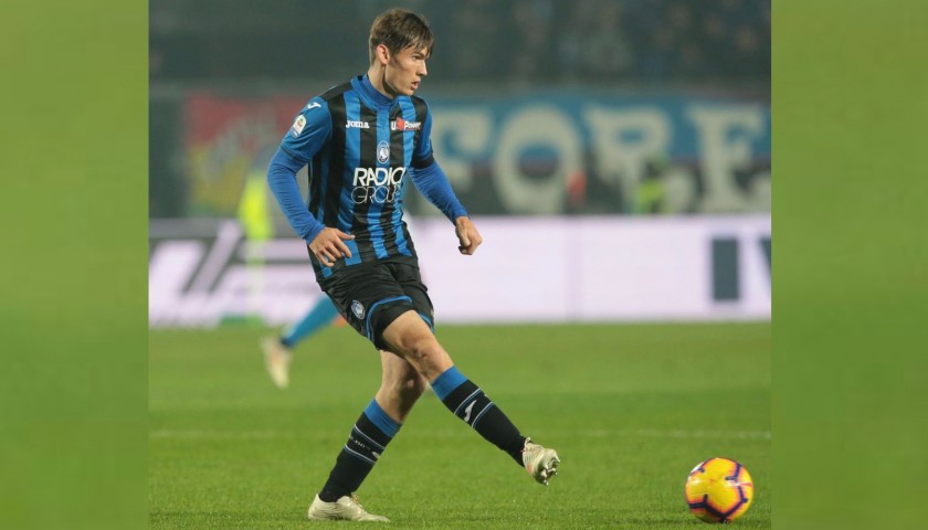 De Roon's Atalanta Match-Issue/Worn and Signed Shirt, 2018/19
