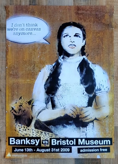 Banksy vs Bristol Museum Exhibition Poster 