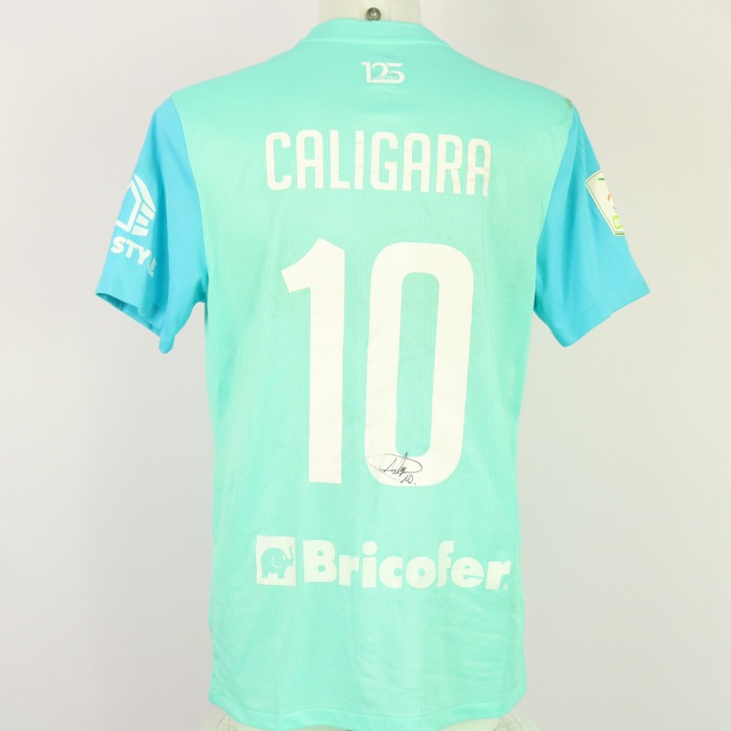 Maglia Caligara unwashed Cittadella vs Ascoli 2024 - Autografata