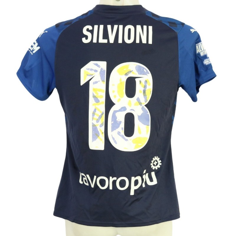 Maglia Silvioni unwashed Parma vs Ravenna Women 2024 - Patch Always With Blue