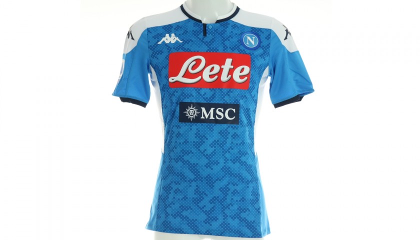 Lorenzo Insigne Hand Signed SSC Napoli Home shirt Proof - Catawiki