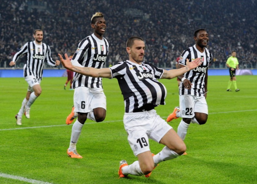 Scarpe di Leonardo Bonucci indossate con la Juventus Serie A 2013