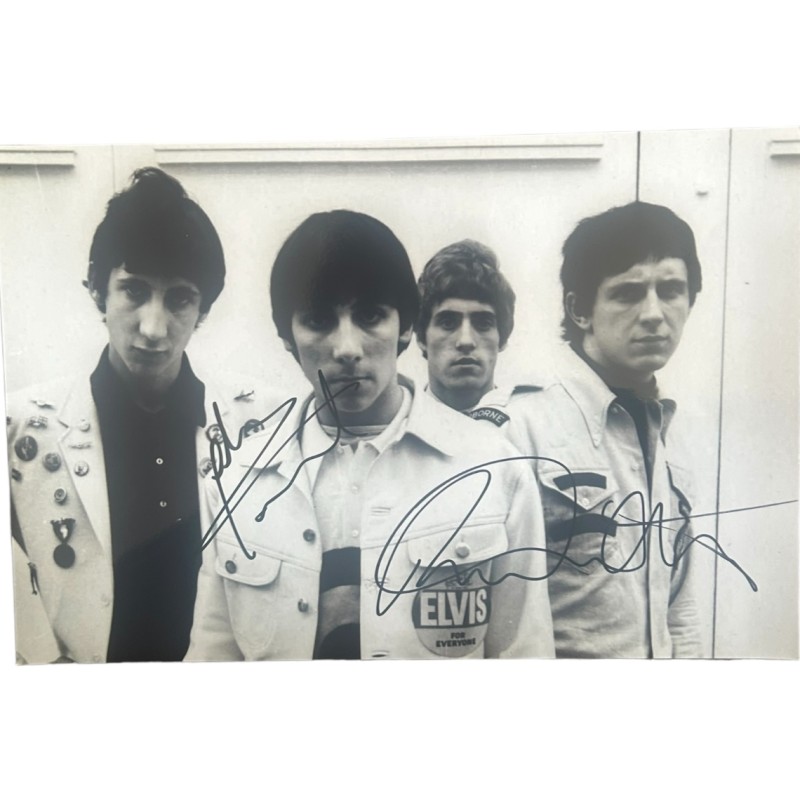 The Who Signed Photograph