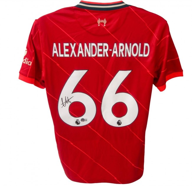 Trent Alexander-Arnold's Liverpool Signed Shirt