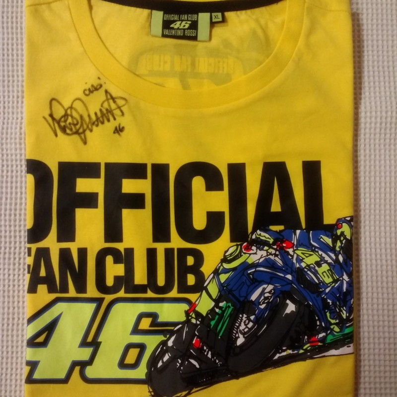 Fan Club VR46 T-Shirt - Signed by Valentino Rossi