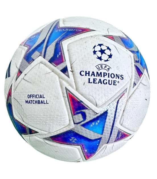 Unwashed Match-Ball UCL, Manchester City vs Red Star 2023 - CharityStars