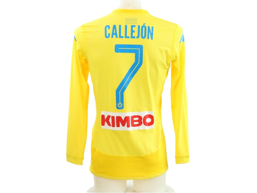 Callejon's Napoli Issued Shirt, 2017/18