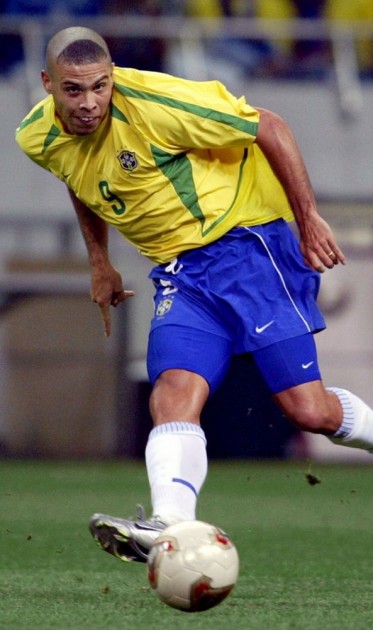 Ronaldo's Official Brazil Signed Shirt 2002