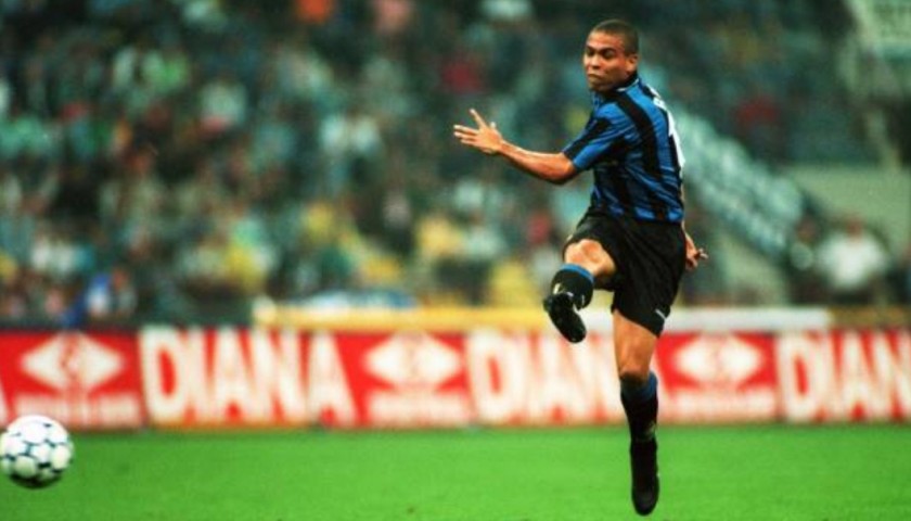 Ronaldo's Inter Match-Issued Shirt, 1997/98 - CharityStars