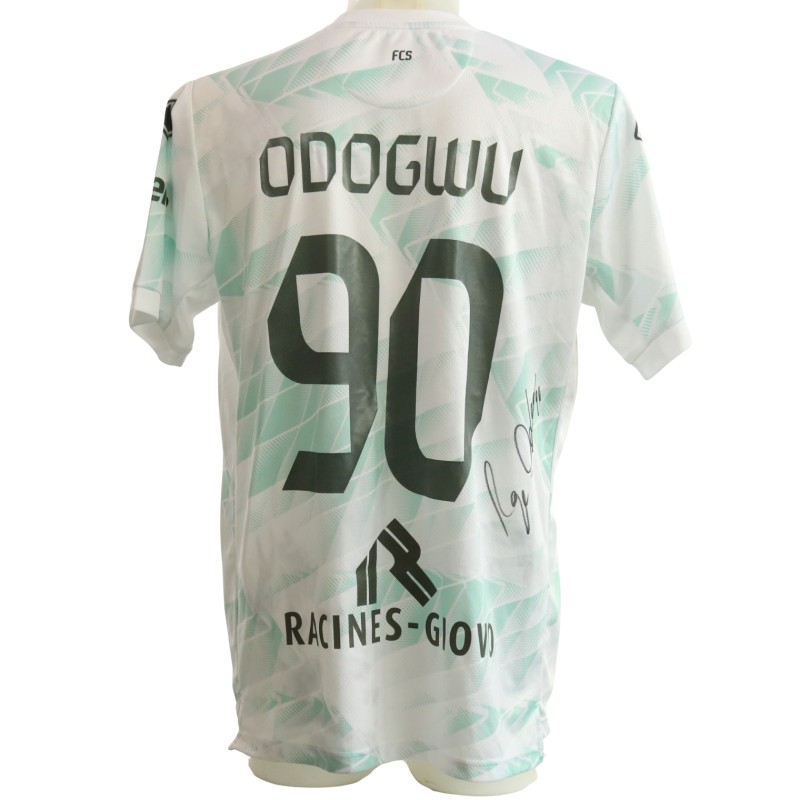 Odogwu's Signed Unwashed Shirt, Catanzaro vs Sudtirol 2025