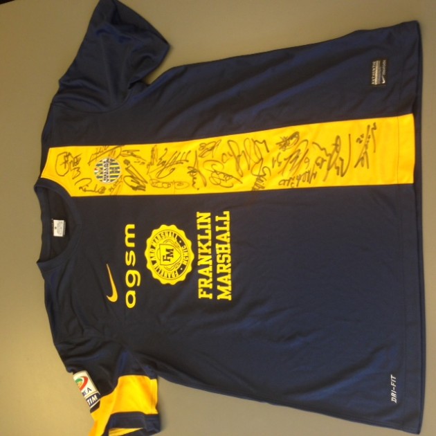Hellas Verona match issued shirt, Luca Toni, Serie A 2013/2014 - signed by the team