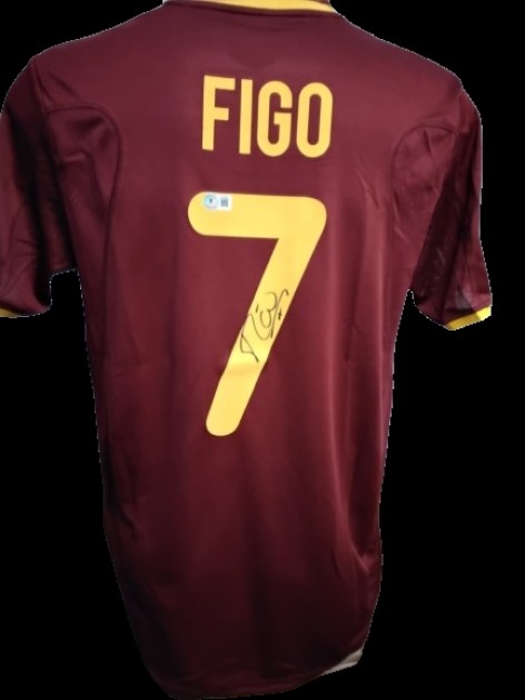 Figo Replica Signed Shirt, Portugal 2000