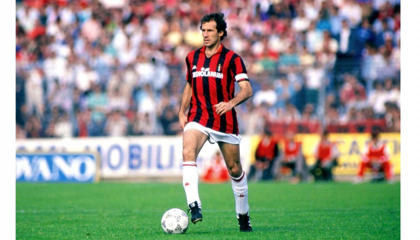 Baresi's AC Milan Match Shirt, 1988/89