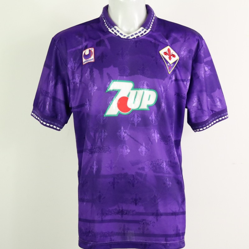 Effenberg's Fiorentina Match Shirt, 1993/94