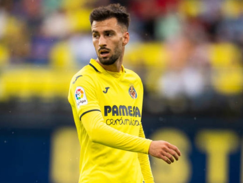Alex Baena's Villarreal Match Shirt, 2022/23