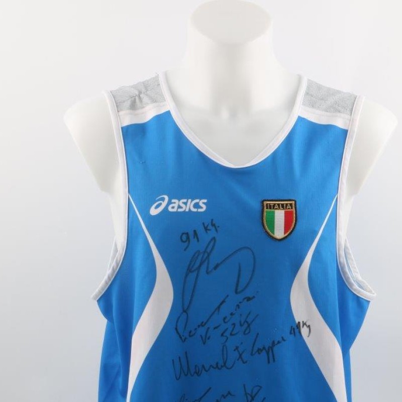 VR46 T-Shirt and Cap - Signed by Valentino Rossi
