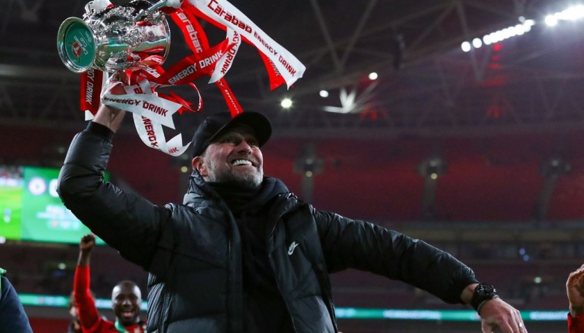 Jürgen Klopp's Signed Carabao Cup Final 2022 Programme