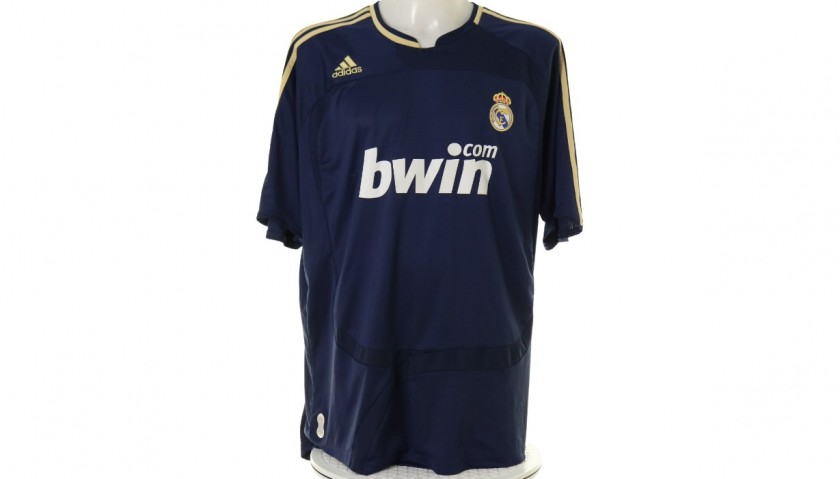 Raul Official Real Madrid Signed Shirt, 2007/08 - CharityStars