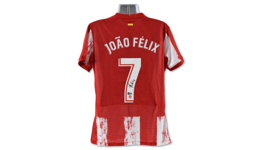 Joao Felix Signed Athletico Madrid Shirt 