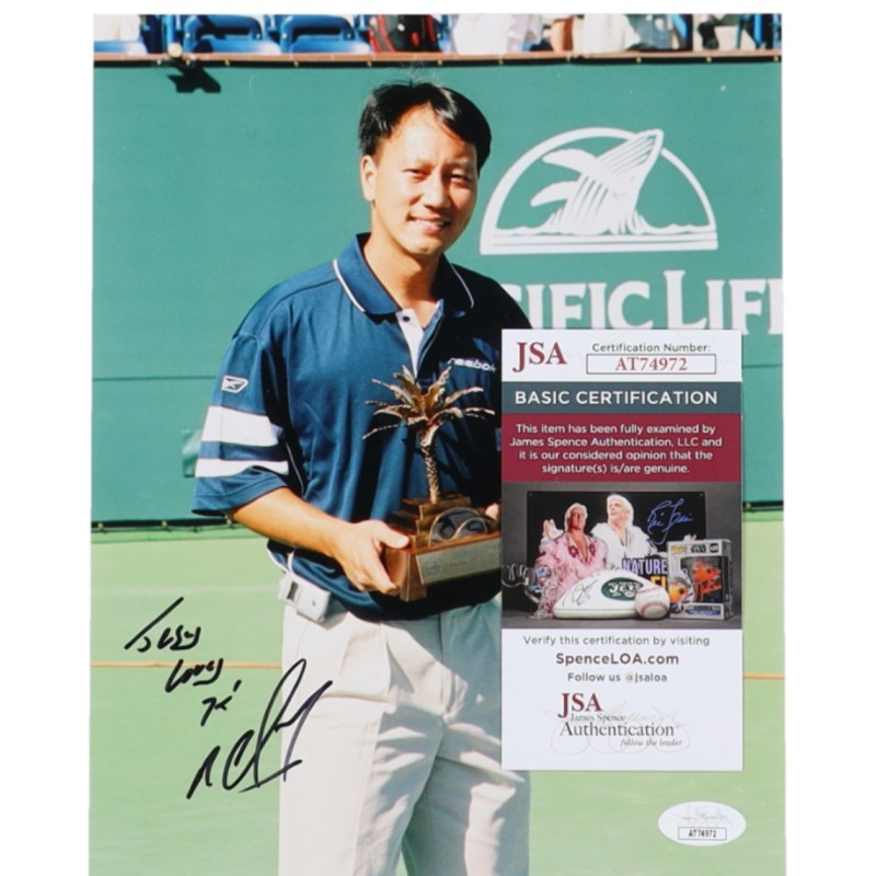 Michael Chang Signed Picture